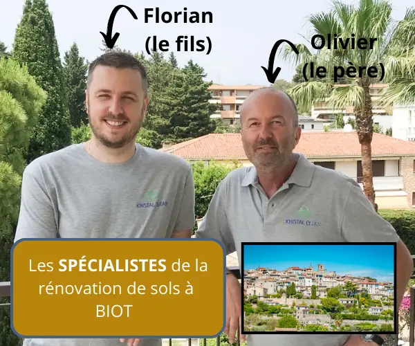 Florian et olivier - spécialistes de la rénovation de sols à biot