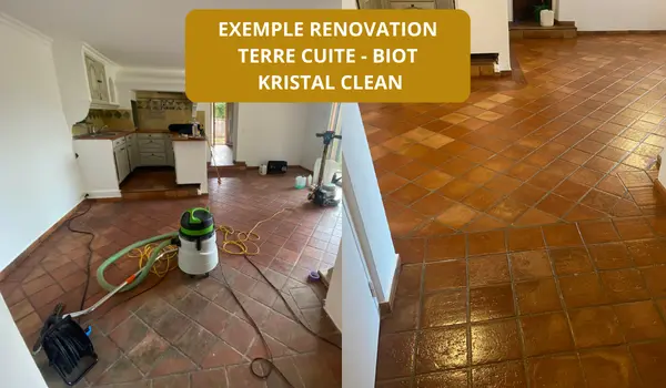 renovation de sol en terre cuite biot