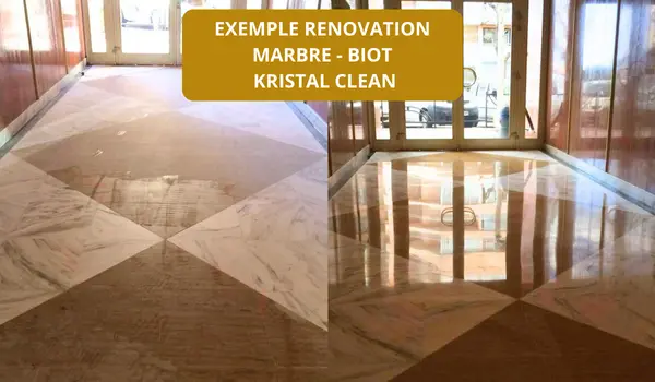 renovation marbre hall d immeuble biot