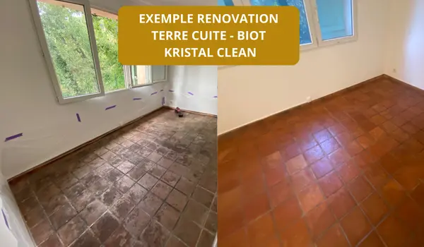terre cuite renovation avant apres biot