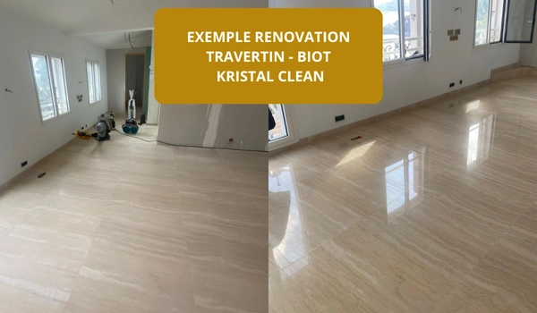 renovation travertin BIOT